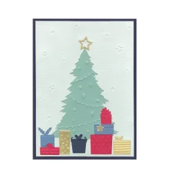 Troquel Thinlits + Carpeta de Texturas Sparkle Tree Sizzix 666467