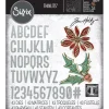 Troquel Thinlits Vault Seasonal Sketch Tim Holtz Sizzix