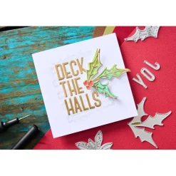 Troquel Thinlits Vault Seasonal Sketch Tim Holtz Sizzix