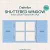 Troquel Ventana con Contraventana Craftelier
