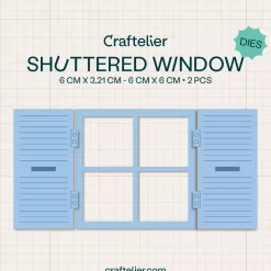 Troquel Ventana con Contraventana Craftelier