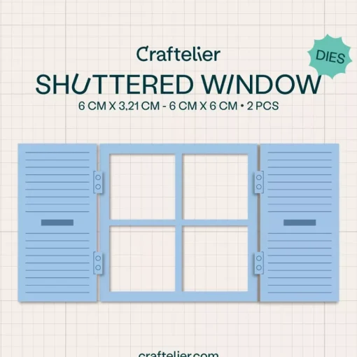 Troquel Ventana con Contraventana Craftelier