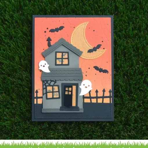 Troqueles Build-A-House Halloween Add-On Lawn Fawn