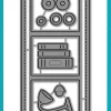 Troqueles Stitched Bookmark Lawn Fawn