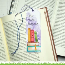 Troqueles Stitched Bookmark Lawn Fawn