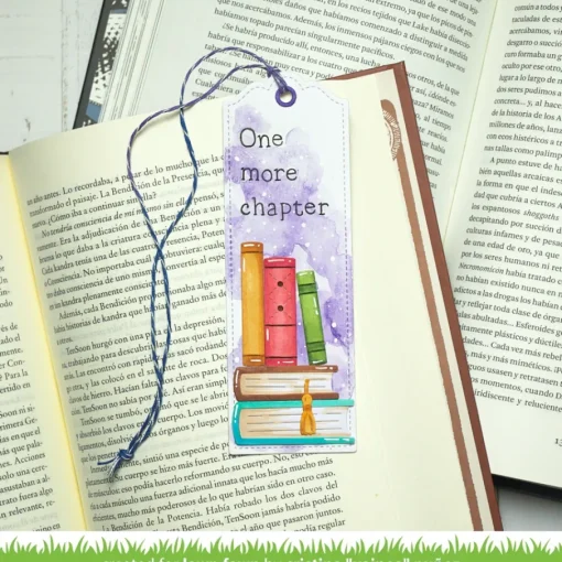 Troqueles Stitched Bookmark Lawn Fawn