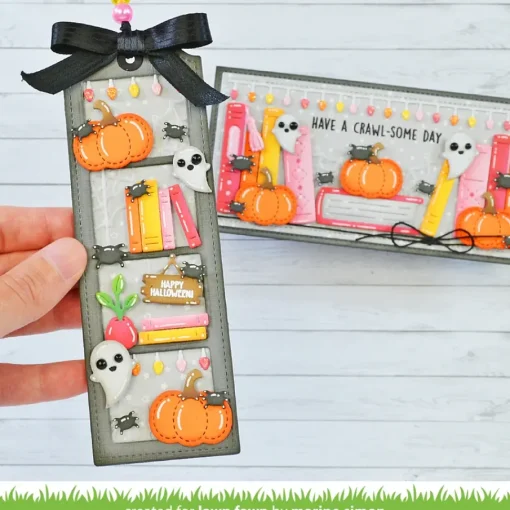 Troqueles Stitched Bookmark Lawn Fawn